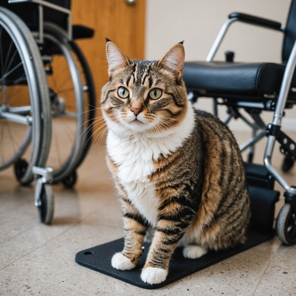 ¿Cómo crear un entorno seguro para un gato con movilidad reducida?