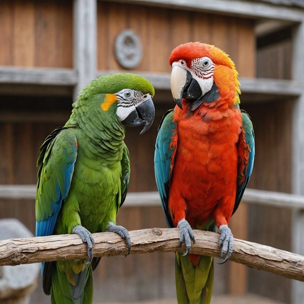 ¿Cómo enseñar a un loro a socializar con otros miembros de la familia?